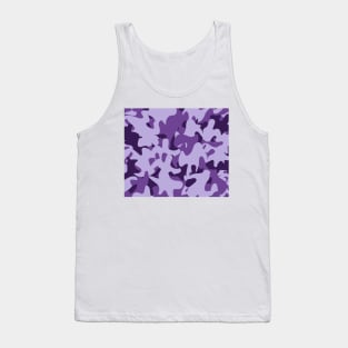 army camouflage purple Tank Top